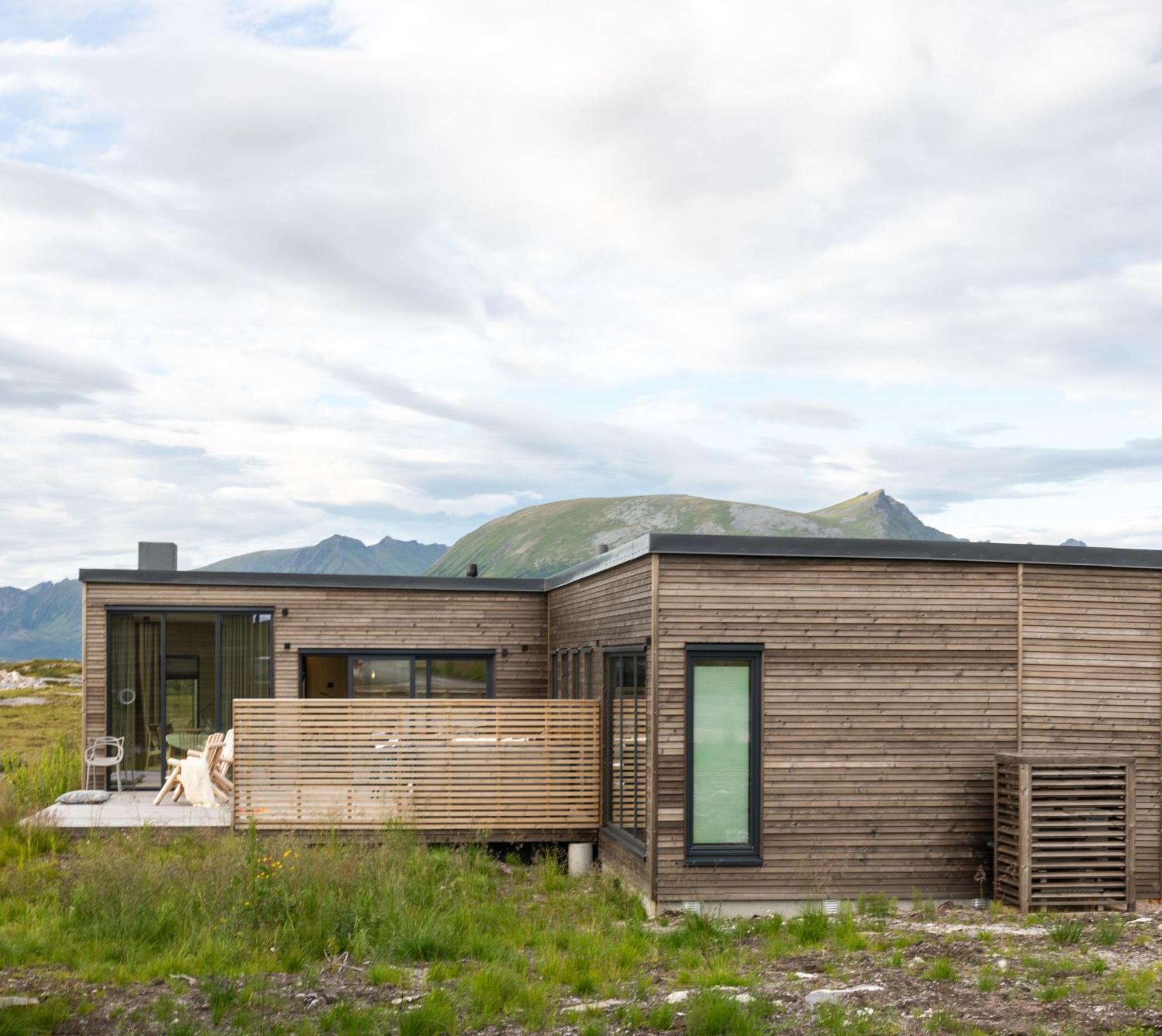 Luksushytte Med Jacuzzi, Summer&Winter Retreat Lyngværet Eksteriør billede